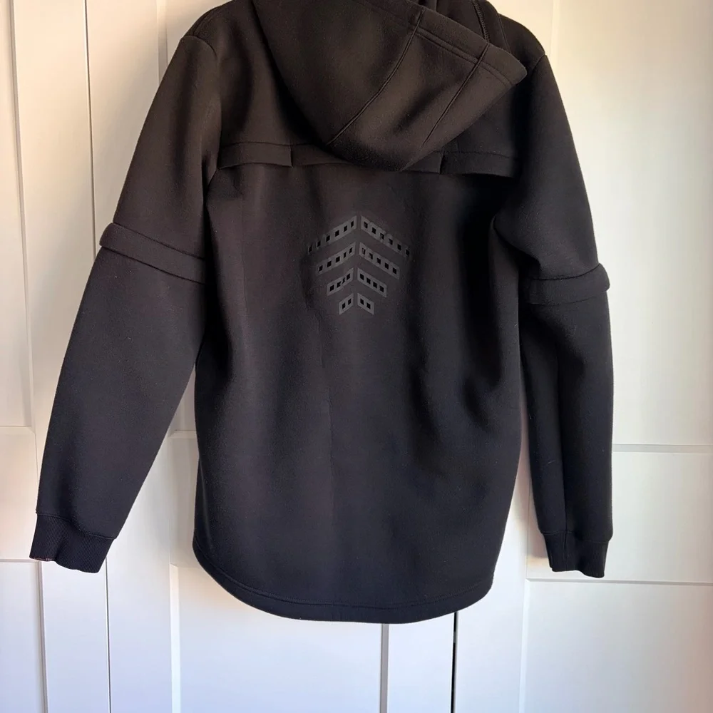 Puma x Trapstar Black Hooded Zip-Up Jacket | S